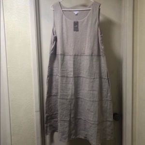 J. Jill Linen Maxi Dress